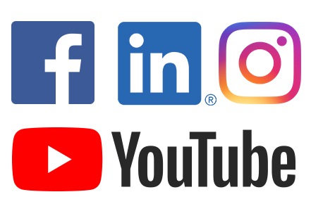 Kövess minket social media platformjainkon is!