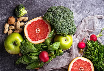 Zöldség, gyümölcs, tojás