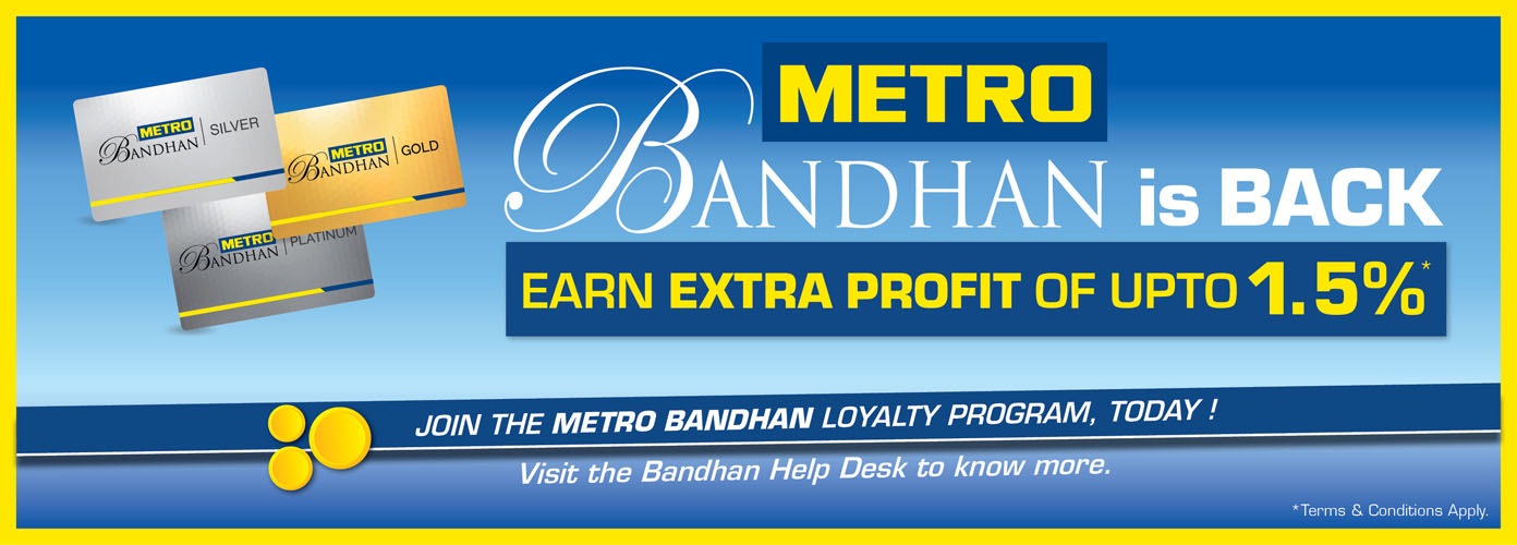 Bandhan Loyalty program is back at METRO Wholesale India