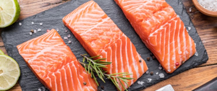 Imported Salmon Portion Cuts or fillets at METRO Wholesale India