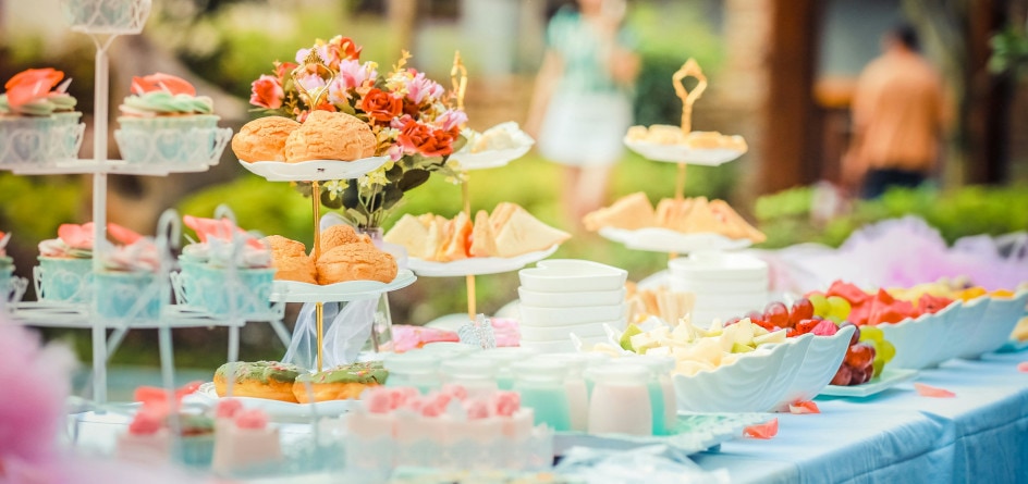 Espositori e decorazioni per eventi