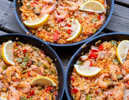 Attrezzature per Catering a base di paella