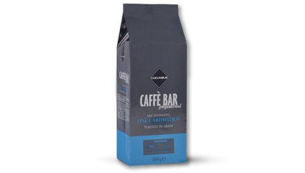 Caffè decaffeinato fine e aromatico