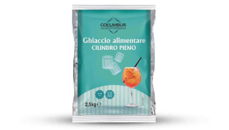 Ghiaccio cilindro pieno - Columbus Mixability Experience
