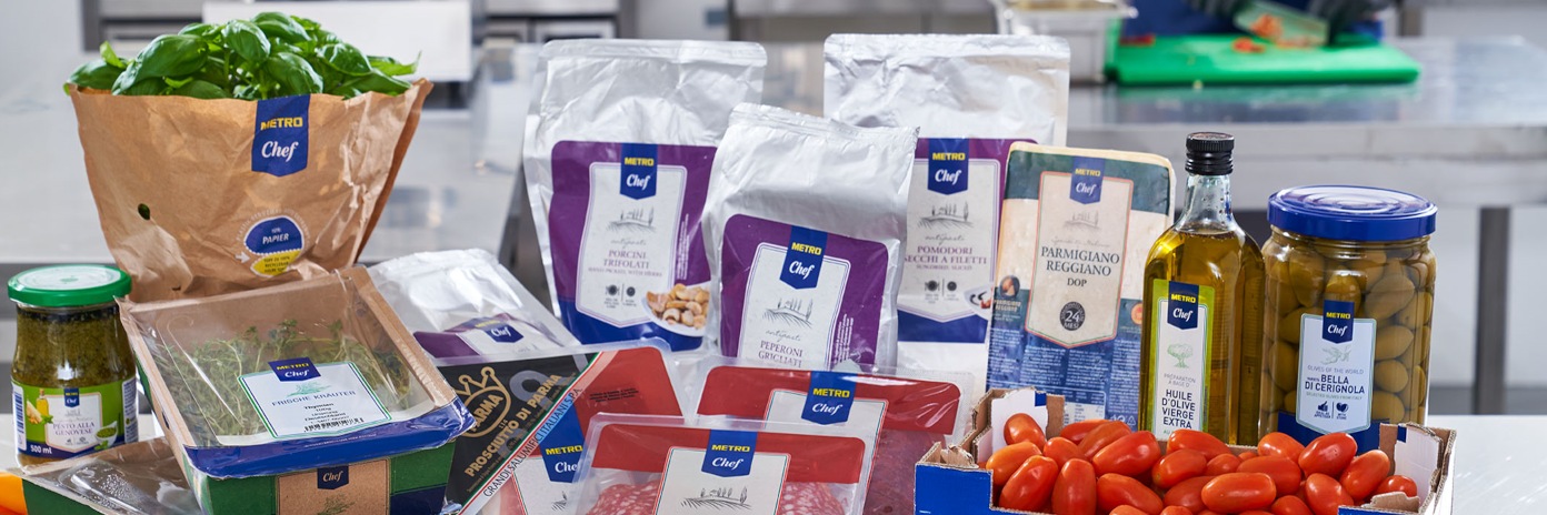METRO Chef: prodotti di qualità per la gastronomia