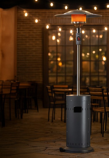 stufa a gas da esterno