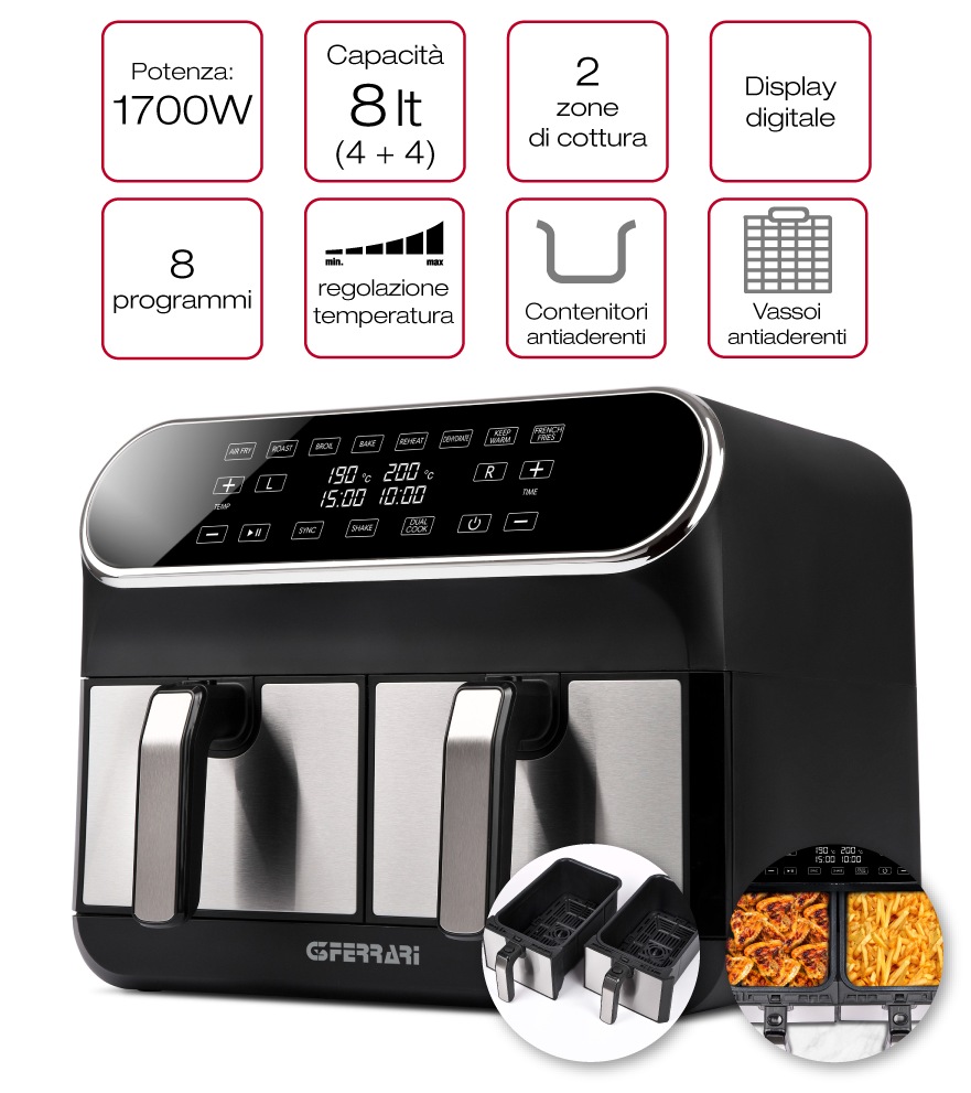Friggitrice ad Aria - 3g Ferrari