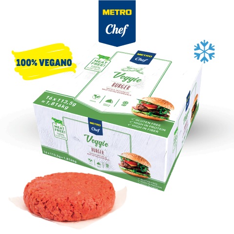 burger vegano - metro chef