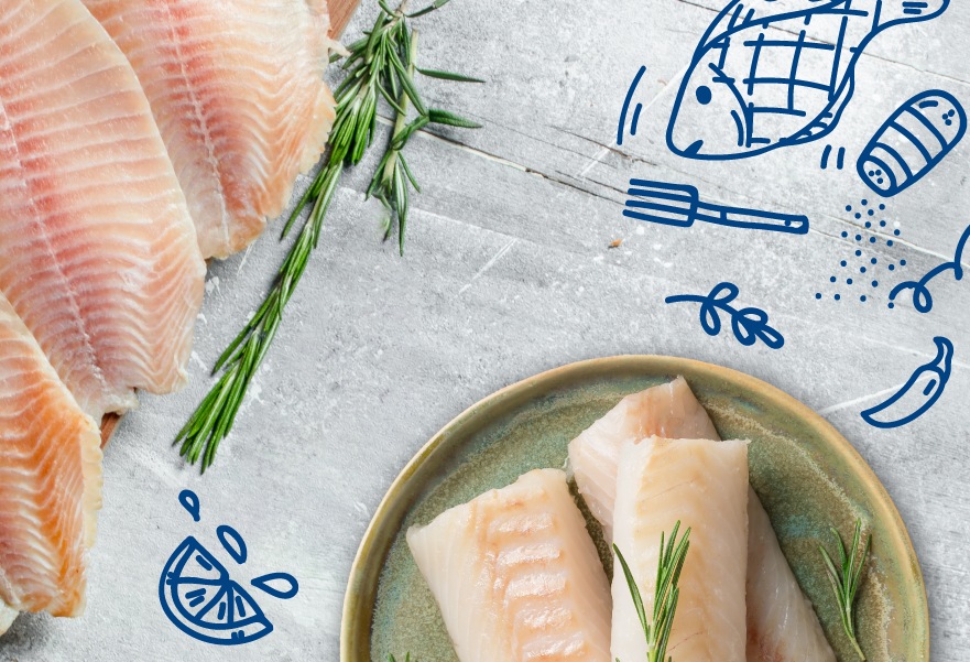 Filetti di pesce pronti all'uso