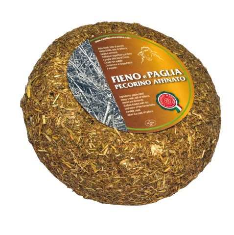 Pecorino affinato Paglia e Fieno