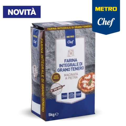 Farina Integrale di Grano Tenero Macinata a Pietra - METRO Chef