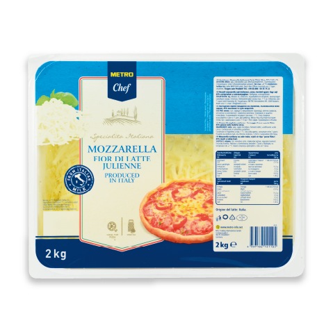 mozarella alla julienne - metro