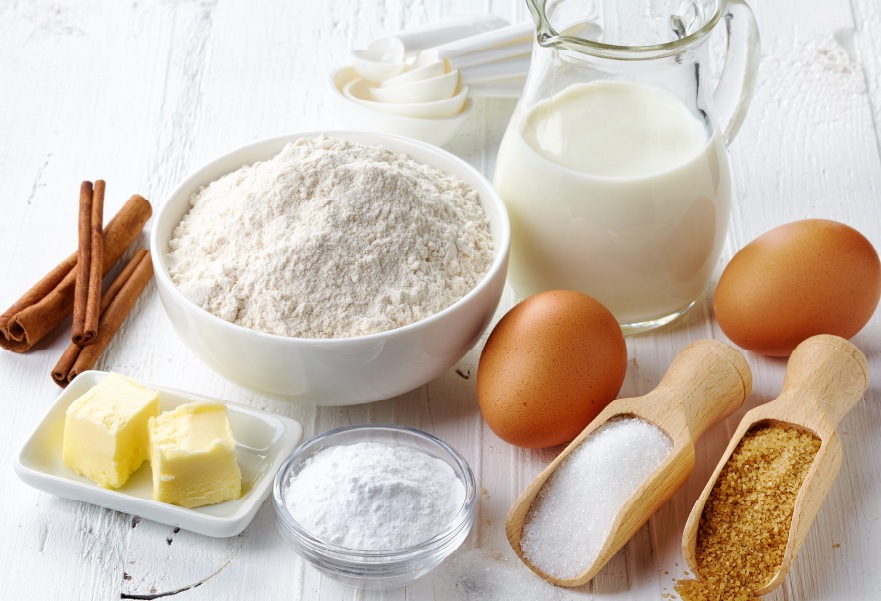 ingredienti per pasticceria