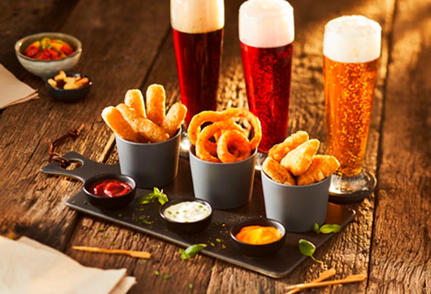 Snack gustosi per i tuoi drink