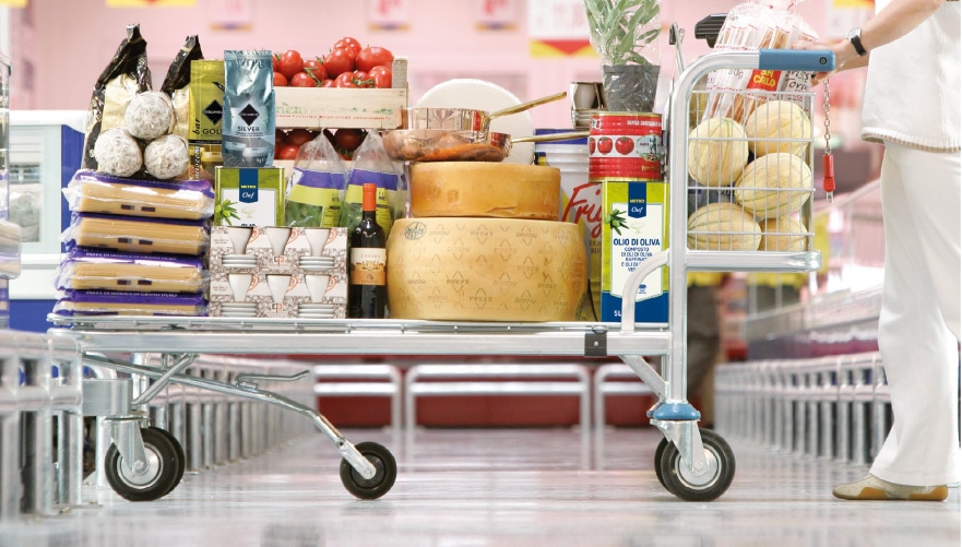 consegniamo il carrello per te