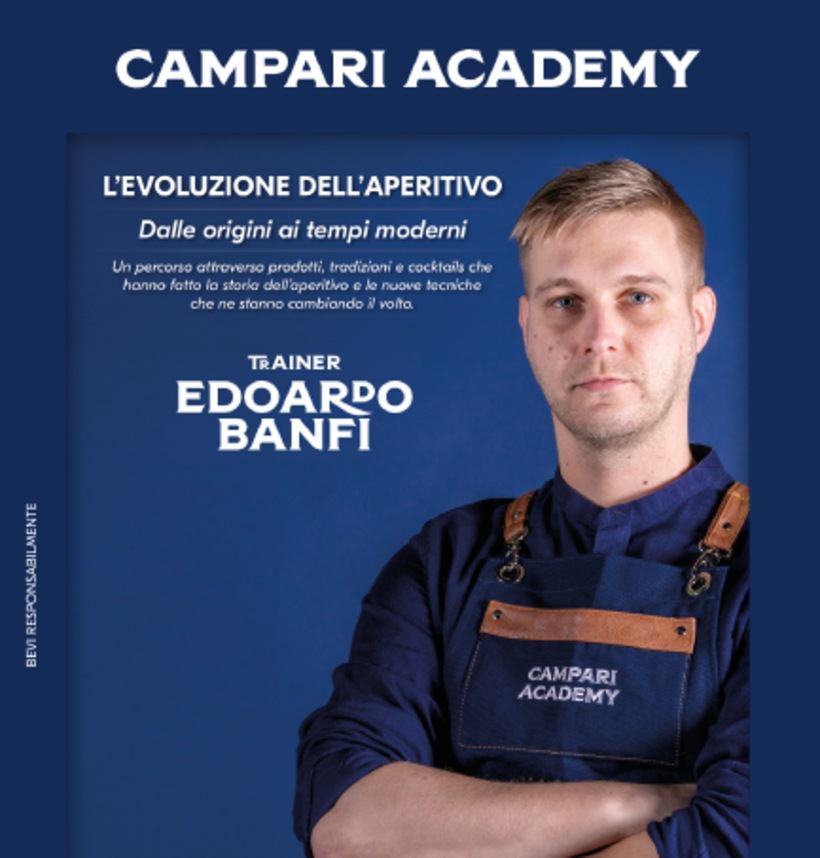 Masteclass con Campari Academy ed Edoardo Banfi