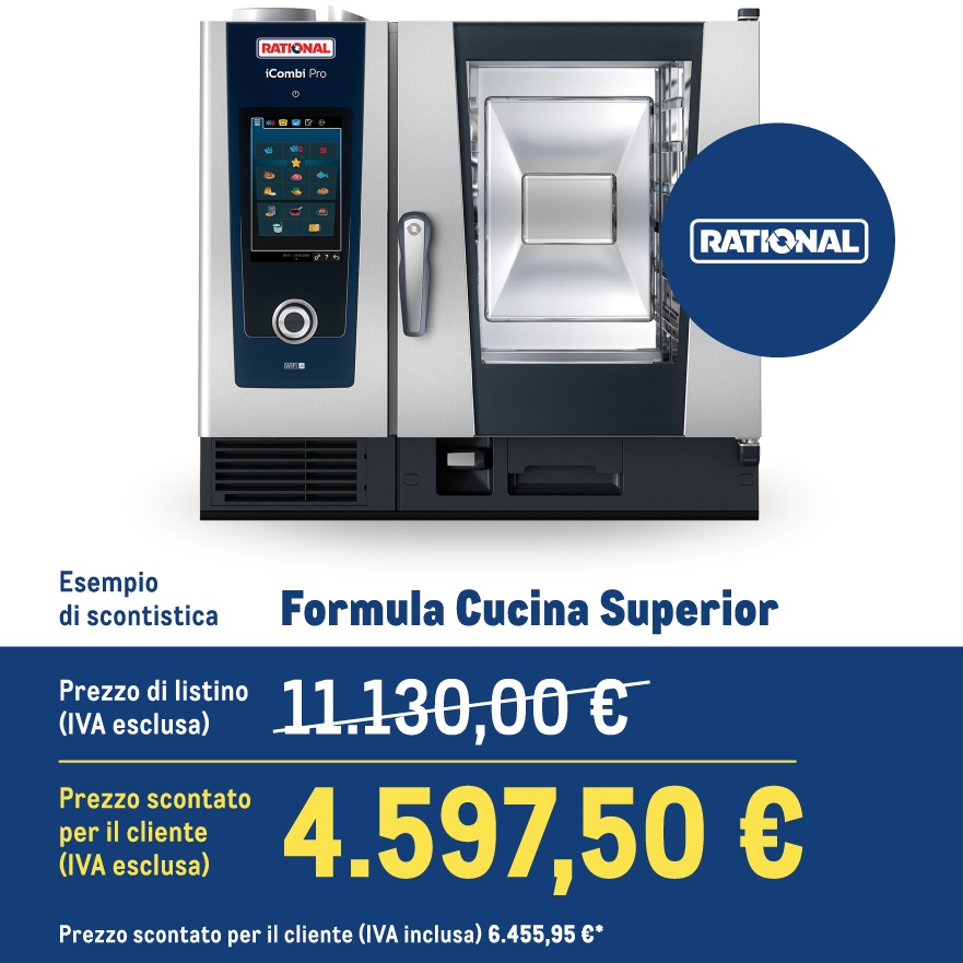 Forno combinato elettrico iCombi PRO E 6-1/1 Rational
