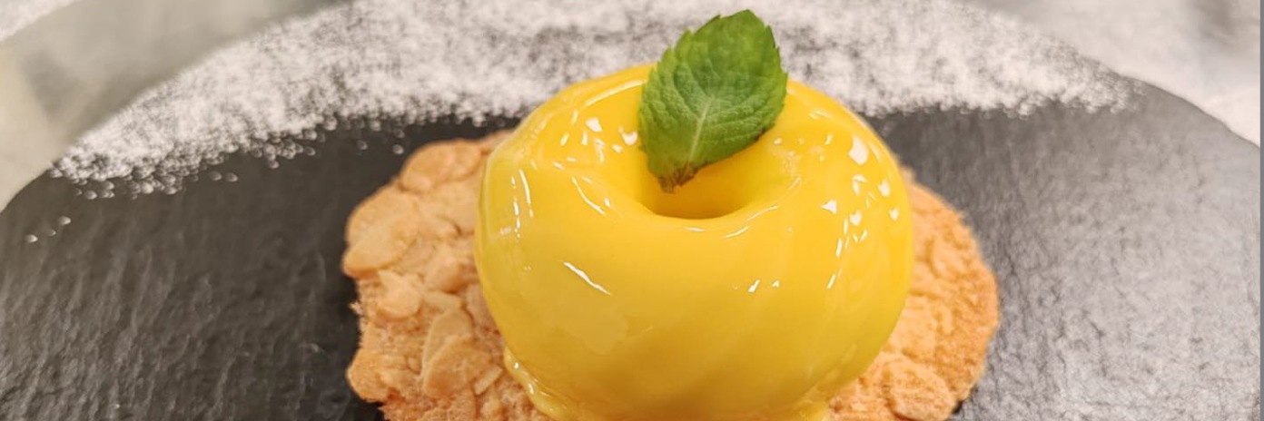 Semifreddo al mango - chef Marco Antonelli