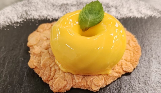 Semifreddo al mango - chef Marco Antonelli