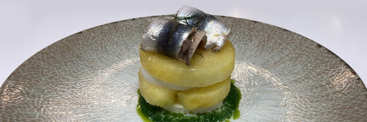 Torretta di anguria - chef Joel Dalla Vecchia