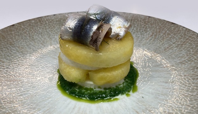 Torretta di anguria - chef Joel Dalla Vecchia