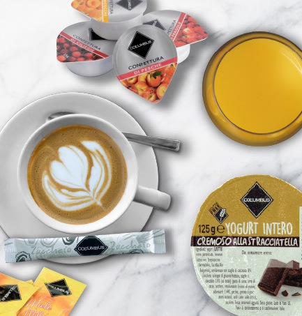 prodotti monodose a colazione 