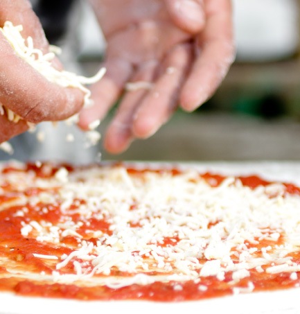 mozzarella per pizza - welcome pack, pizzeria