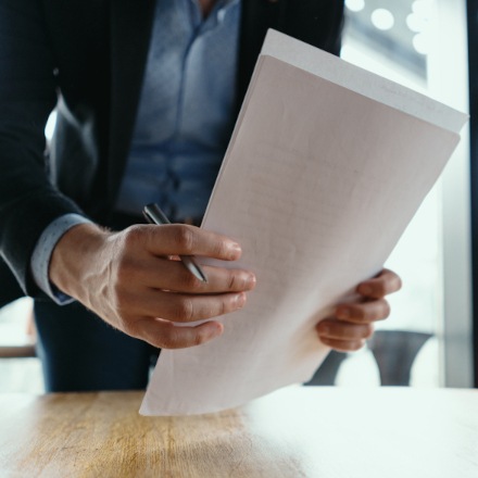 Legal papers and requirements for restaurant