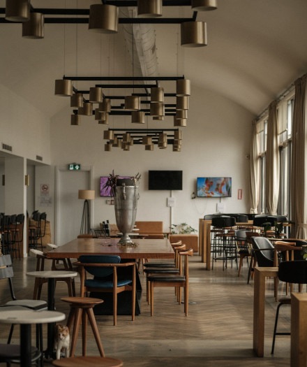 Coffee shop interior