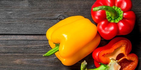 ardei california rosu; ardei california galben