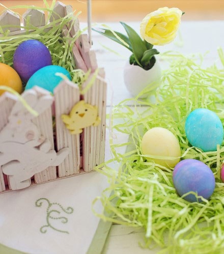Oua vopsite de Paste
