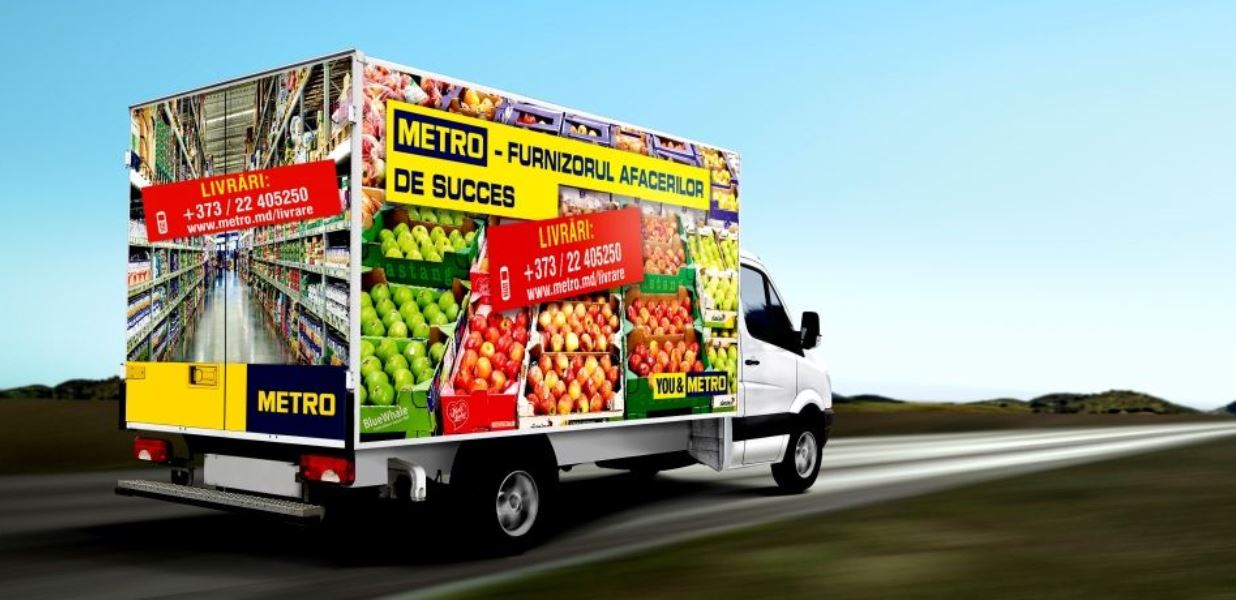 servicii livrare metro moldova