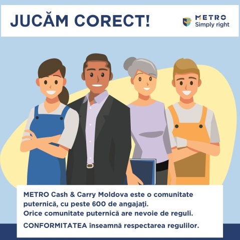 Conformitatea la Metro - respectam regulile 
