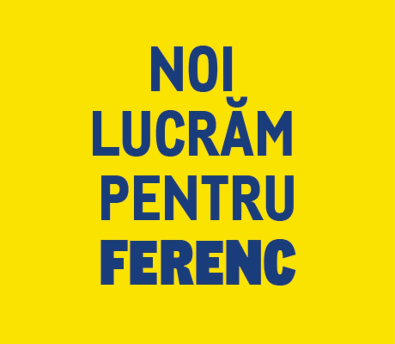 noi lucram pentru ferenc