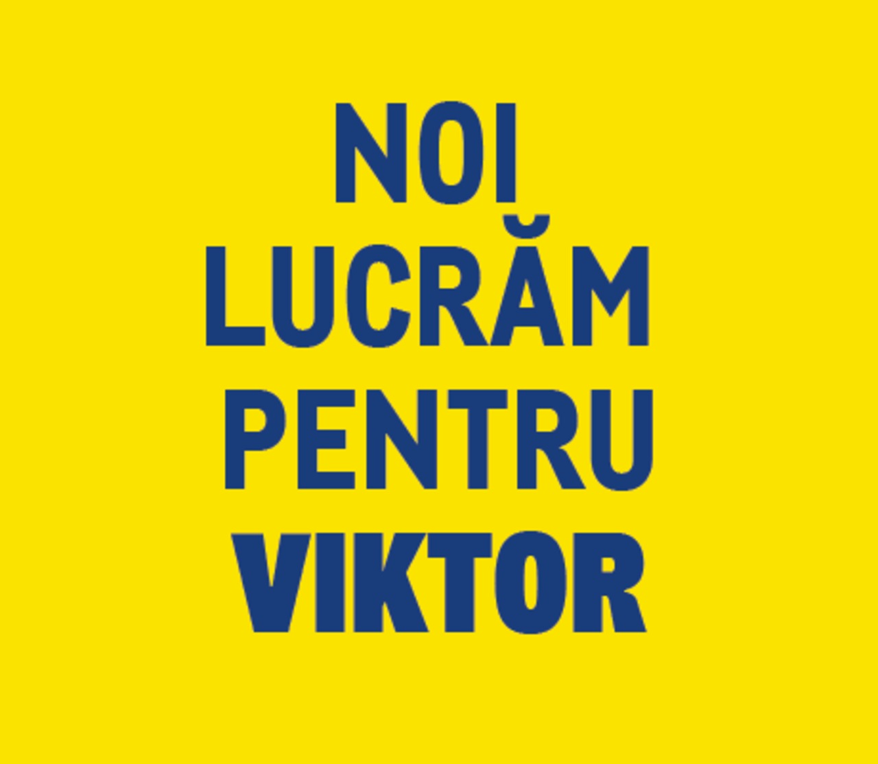 noi lucram pentru viktor