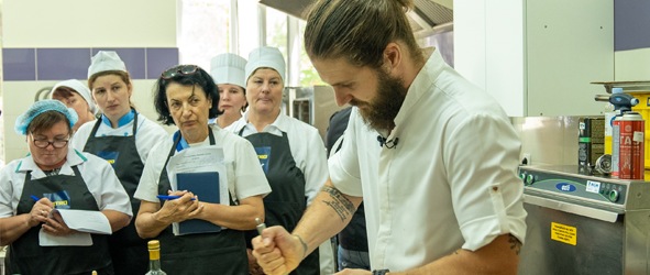 Andrei Latul bucătar masterclass