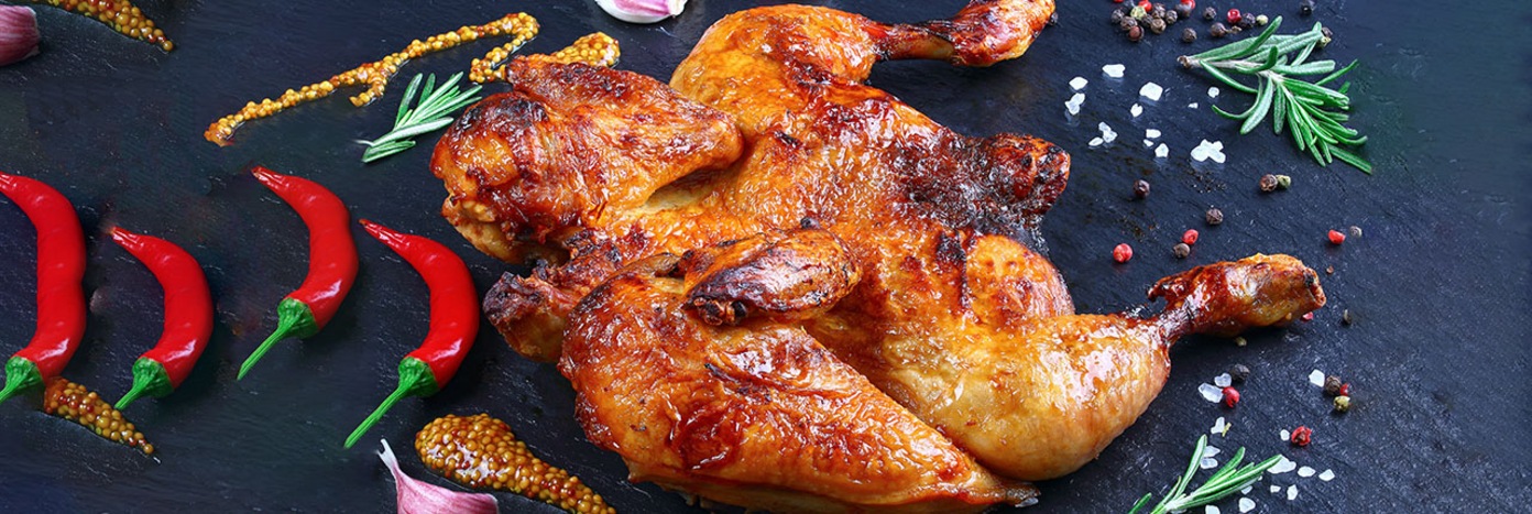 Barbeque carne de pui