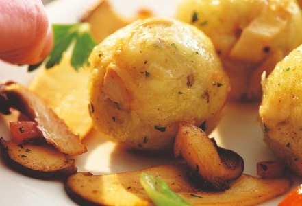 cartofi cu ciuperci