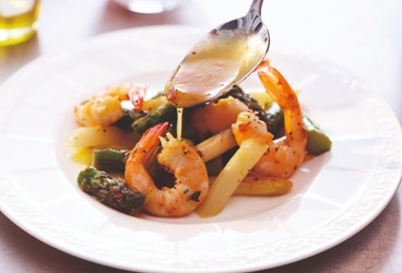 Creveti cu sparanghel