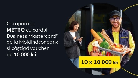 oferta master card si METRO