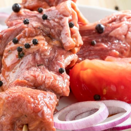 Carne marinata pentru frigarui sau gratar