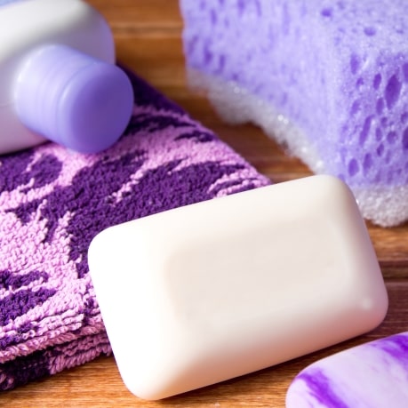 Set curatenie, produse curatenie, sapun solid si burete