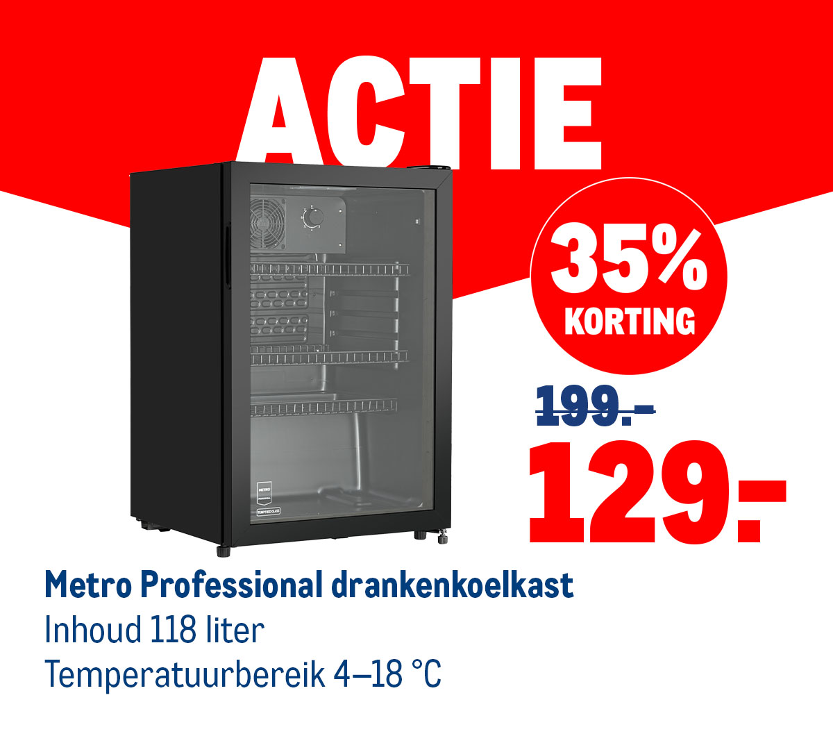 Drankenkoelkast voordelig 
