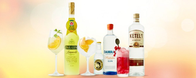 Pallin, Ketel 1, Damrak Gin