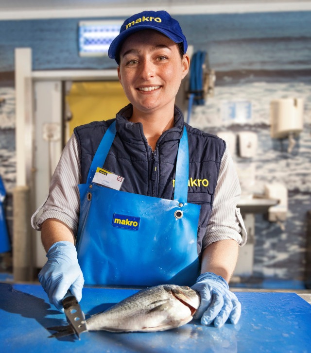 Makro's vis expert Annelies verteld