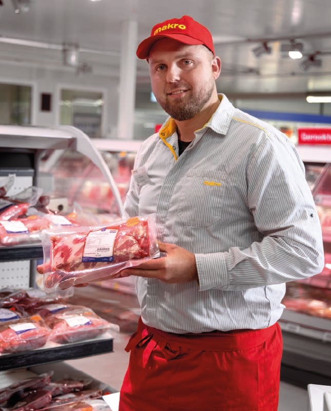 John, vleesspecialist bij Makro