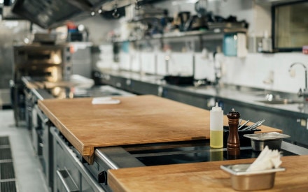 Restaurant kitchen Furniture and appliances