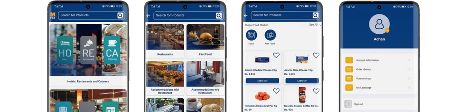 M Pro Mobile Application