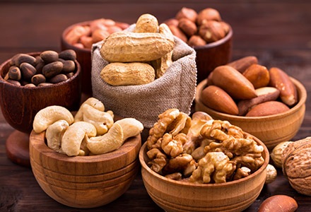 Orzechy, pestki i ziarna