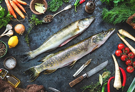 Ryby dzikie słodkowodne patroszone